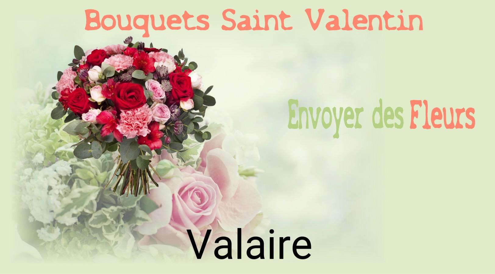Roses de Saint-Valentin livrées à Valaire